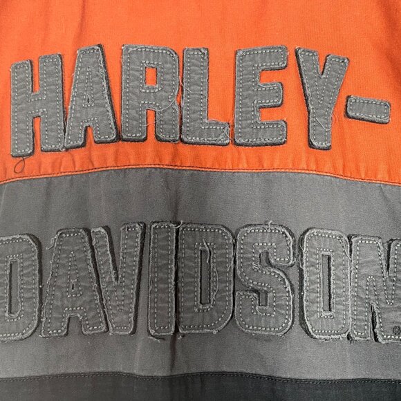 Harley-Davidson Color Block Work Shirt Size 3XL - Picture 10 of 11